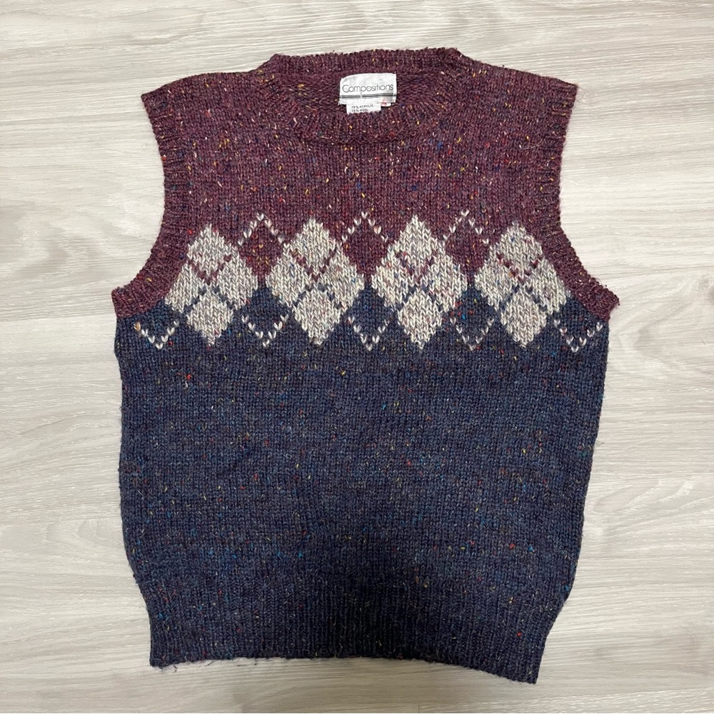 Compositions Knitted Vest